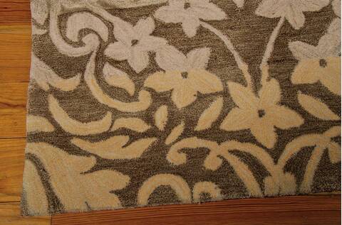 Nourison Contour Brown 80 X 106 Area Rug 805-97248 Image 1