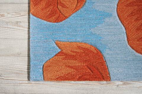 Nourison Contour Blue 19 X 29 Area Rug 805-97253 Image 1