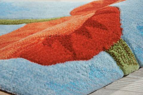 Nourison Contour Blue 19 X 29 Area Rug 805-97253 Image 2