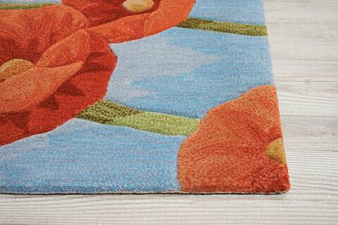 Nourison Contour Blue 19 X 29 Area Rug 805-97253 Image 4