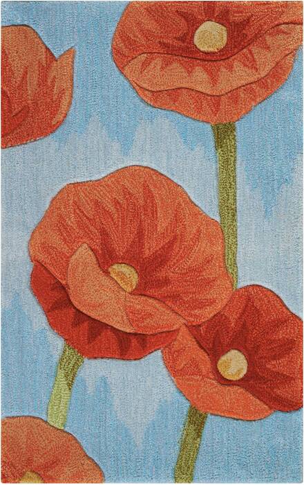 Nourison Contour Blue 19 X 29 Area Rug 805-97253 Image 0