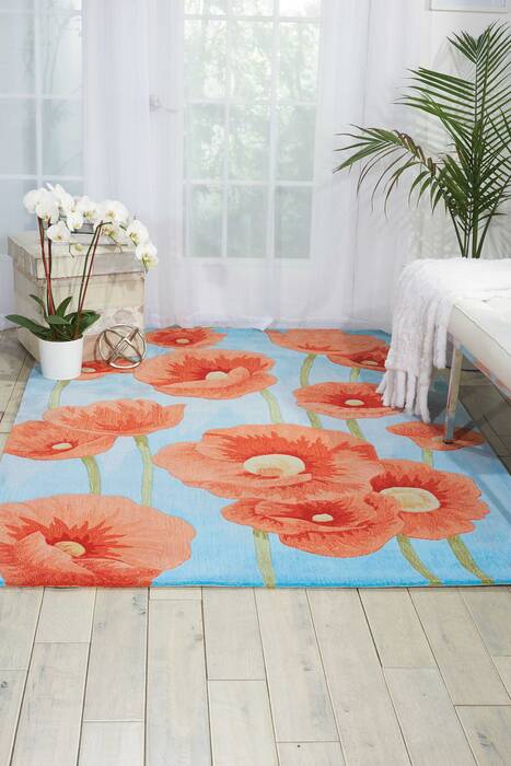 Nourison Contour Blue 36 X 56 Area Rug 805-97255 Image 3