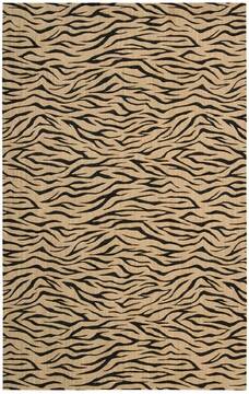 Nourison Cosmopolitan Beige Rectangle 4x6 ft Wool Carpet 97259