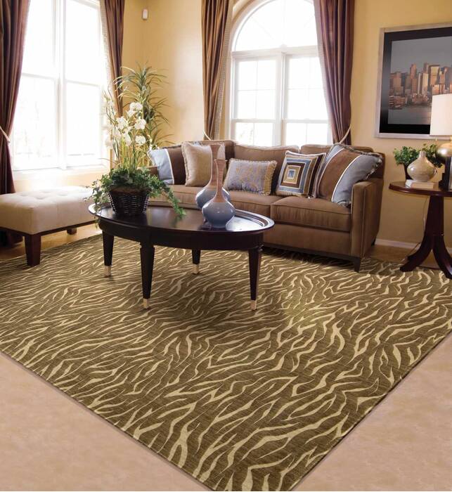 Nourison Cosmopolitan Brown 36 X 56 Area Rug 805-97271 Image 3