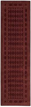 Nourison Cosmopolitan Red Runner 6 to 9 ft Wool Carpet 97282