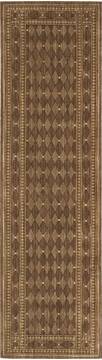 Nourison Cosmopolitan Brown Runner 6 to 9 ft Wool Carpet 97288