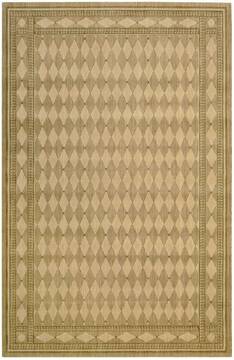 Nourison Cosmopolitan Yellow Rectangle 4x6 ft Wool Carpet 97295