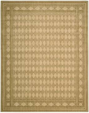 Nourison Cosmopolitan Yellow Rectangle 10x14 ft Wool Carpet 97299