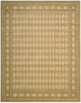Nourison Cosmopolitan Yellow Rectangle 10x14 ft Wool Carpet 97299