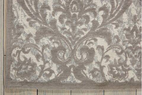 Nourison Damask Beige 80 X 100 Area Rug 805-97342 Image 1