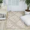 Nourison Damask Beige 23 X 39 Area Rug  805-97346 Thumb 3