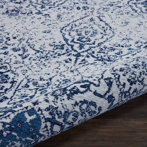 Nourison Damask Beige 80 X 100 Area Rug 805-97357 Image 2