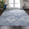 Nourison Damask Beige 80 X 100 Area Rug  805-97357 Thumb 3