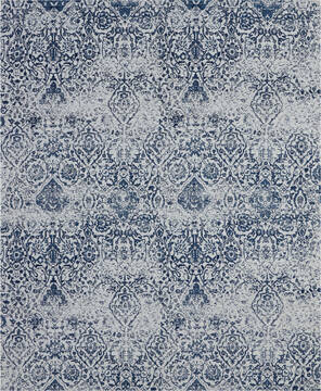 Nourison Damask Beige Rectangle 8x10 ft Polyester Carpet 97357