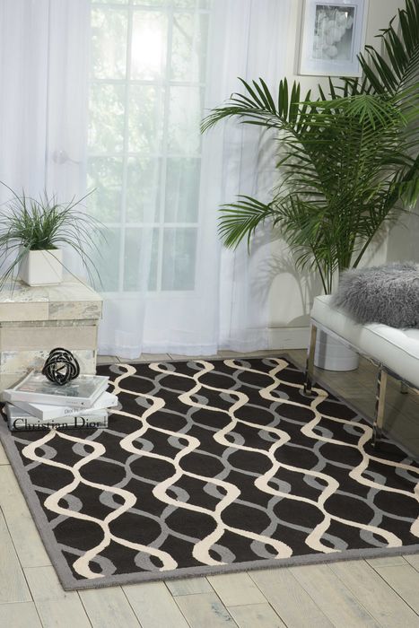Nourison DECOR Black 80 X 100 Area Rug 99446299505 805-97369 Image 1