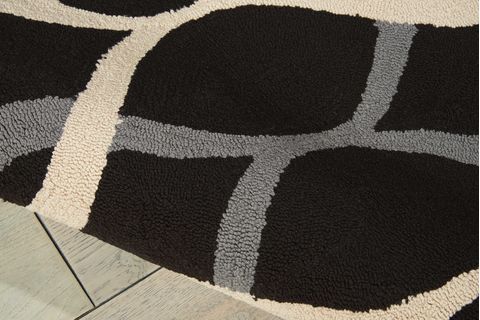 Nourison DECOR Black 80 X 100 Area Rug 99446299505 805-97369 Image 5