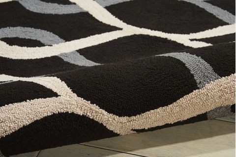 Nourison DECOR Black 80 X 100 Area Rug 99446299505 805-97369 Image 6