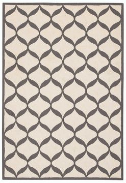 Nourison DECOR White 5'0" X 7'0" Area Rug 99446323255 805-97392