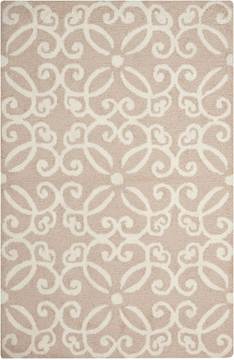 Nourison DECOR Beige Rectangle 2x3 ft polyester Carpet 97400