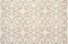 Nourison DECOR Beige Rectangle 2x4 ft polyester Carpet 97403