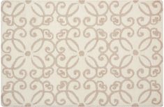 Nourison DECOR Beige Rectangle 2x4 ft polyester Carpet 97403