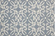 Nourison DECOR Blue 2'6" X 3'10" Area Rug 99446352002 805-97405