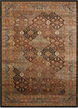Nourison Delano Black Rectangle 4x6 ft Polypropylene Carpet 97424