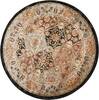 Nourison Delano Black Round 34 X 34 Area Rug  805-97425 Thumb 0