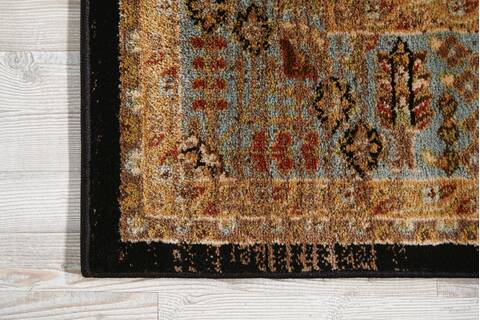 Nourison Delano Black 710 X 1010 Area Rug 805-97429 Image 1