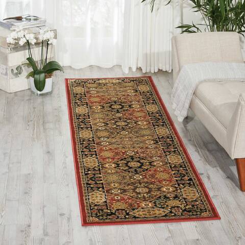 Nourison Delano Multicolor Runner 22 X 76 Area Rug 805-97431 Image 3