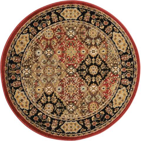 Nourison Delano Multicolor Round 34 X 34 Area Rug 805-97433 Image 0