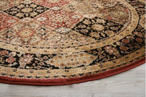 Nourison Delano Multicolor Round 53 X 53 Area Rug 805-97434 Image 4