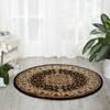 Nourison Delano Black Round 34 X 34 Area Rug  805-97441 Thumb 3