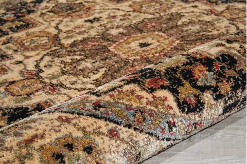 Nourison Delano Black Round 53 X 53 Area Rug 805-97458 Image 2