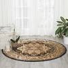 Nourison Delano Black Round 53 X 53 Area Rug  805-97458 Thumb 3