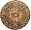 Nourison Delano Blue Round 53 X 53 Area Rug  805-97466 Thumb 0