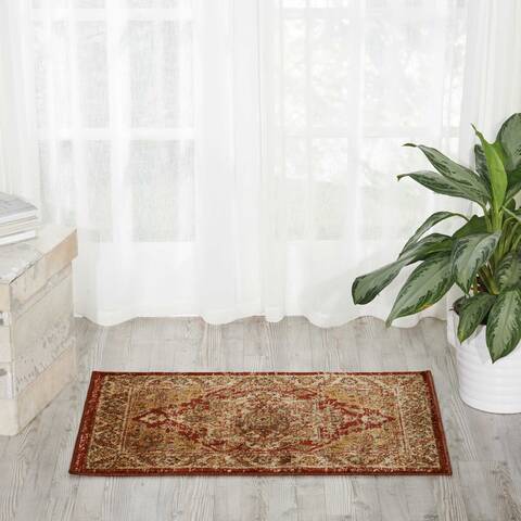 Nourison Delano Red 20 X 30 Area Rug 805-97470 Image 3