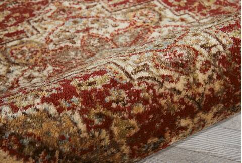 Nourison Delano Red Round 34 X 34 Area Rug 805-97473 Image 2