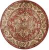 Nourison Delano Red Round 34 X 34 Area Rug 805-97473 Thumb 0