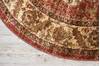 Nourison Delano Red Round 53 X 53 Area Rug 805-97474 Thumb 1