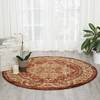 Nourison Delano Red Round 53 X 53 Area Rug  805-97474 Thumb 3