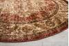 Nourison Delano Red Round 53 X 53 Area Rug  805-97474 Thumb 4