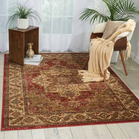 Nourison Delano Red 53 X 73 Area Rug 805-97475 Image 3