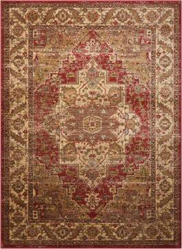 Nourison Delano Red 5'3" X 7'3" Area Rug  805-97475