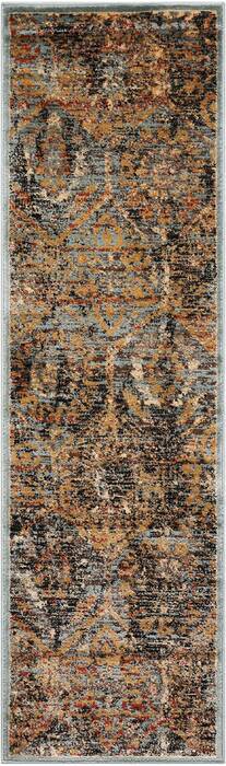Nourison Delano Blue Runner 22 X 76 Area Rug 805-97479 Image 0