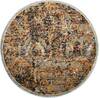Nourison Delano Blue Round 34 X 34 Area Rug 805-97481 Thumb 0