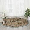 Nourison Delano Blue Round 53 X 53 Area Rug 805-97482 Thumb 3
