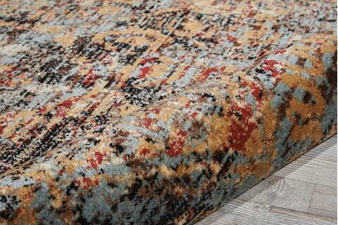 Nourison Delano Blue 67 X 96 Area Rug 805-97484 Image 2