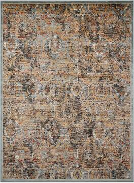 Nourison Delano Blue Rectangle 7x10 ft Polypropylene Carpet 97484