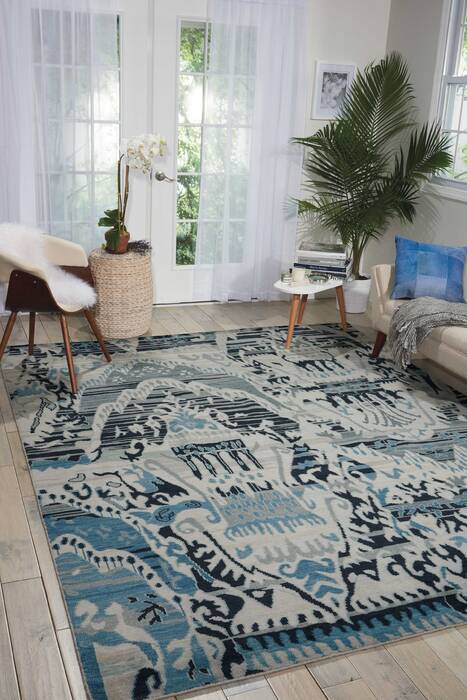 Nourison Dune Purple 56 X 80 Area Rug 805-97530 Image 3